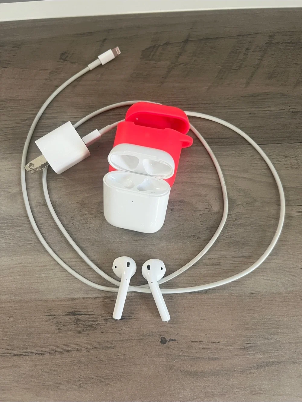 Apple AirPods 2nd Generation plus accessories
